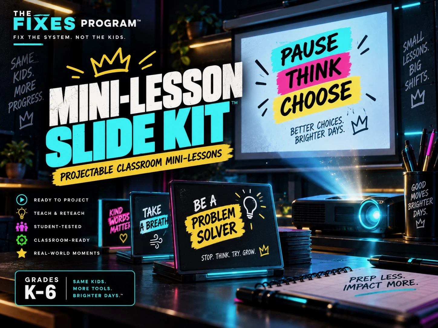 Mini-Lesson Slide Kit™