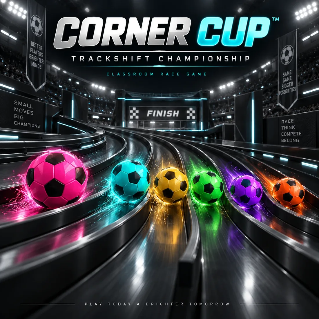 Corner Cup™: Trackshift